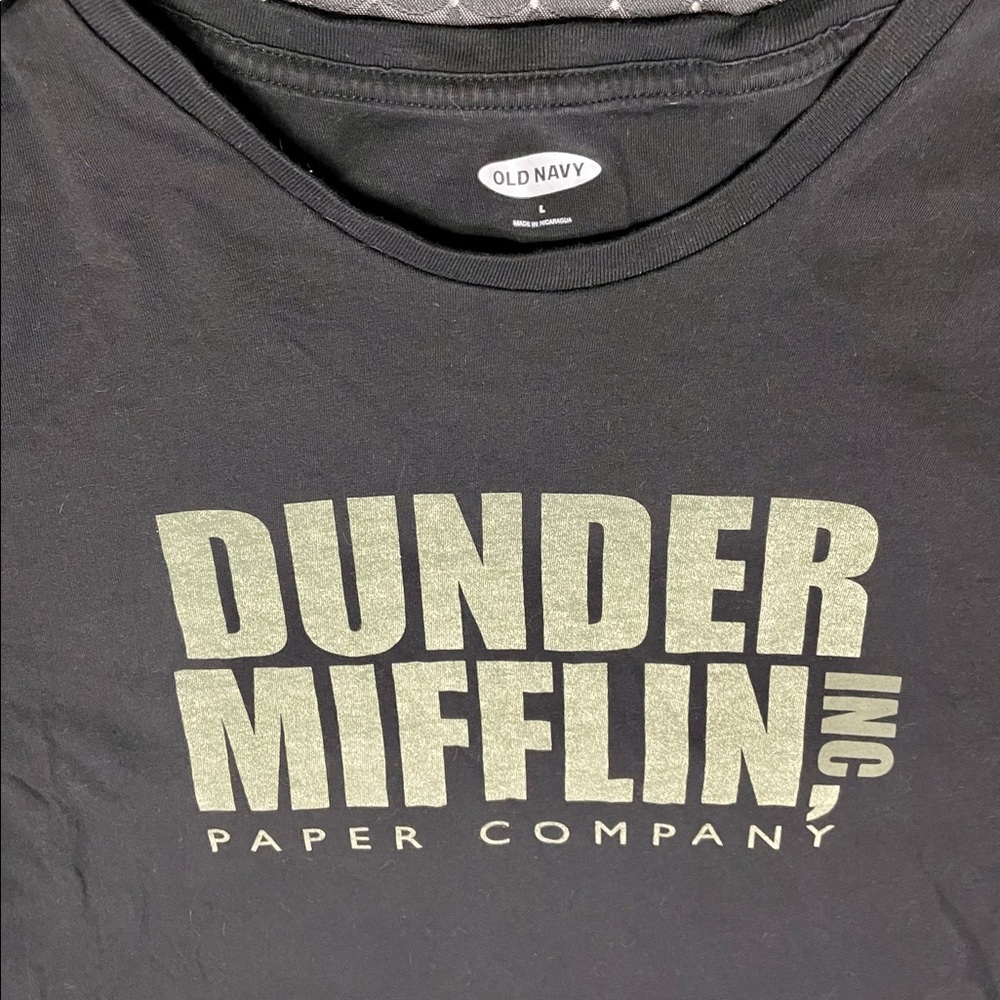 Dunder Mifflin Inc Paper Company Sz Large Old Navy